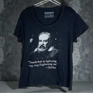 Galileo Bohemian Rhapsody Quote “Thunder and Lightning” Unisex T Shirt Size 2X